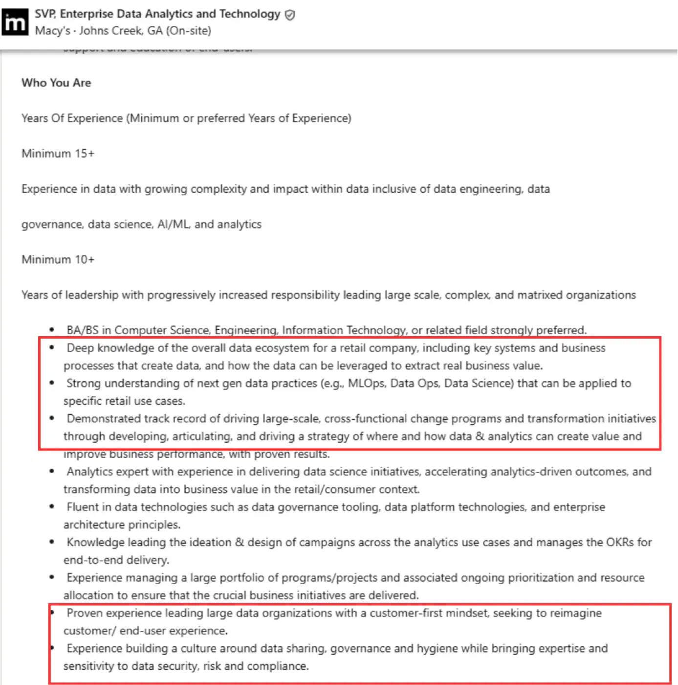 hiring manager example 1.1